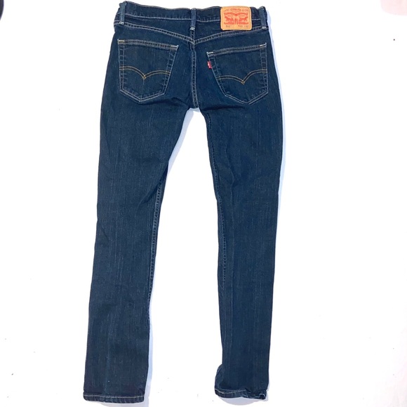 Men’s Levi Jeans, Darkish Blue - Picture 2 of 5